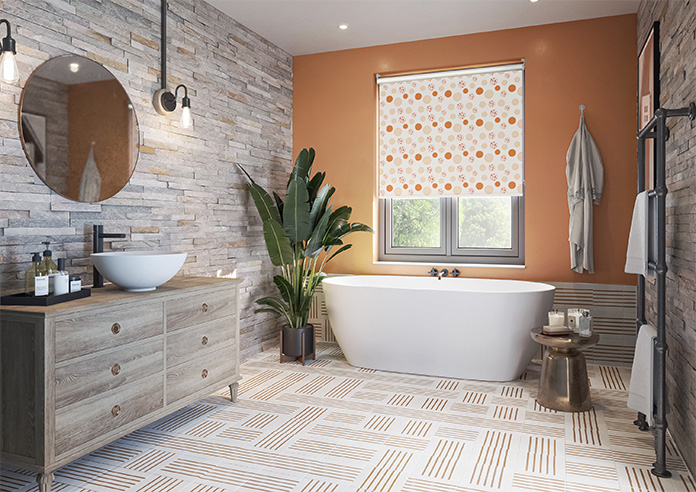 Bubbles, Fireburst - Twist&Fit Roller Blind - Image 7